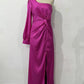 Robe Longue Asymétrique Une Épaule