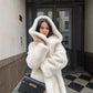 Long Hooded Coat For Women