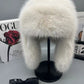 2024 New Autumn And Winter Plush Imitation Fox Fur Hat