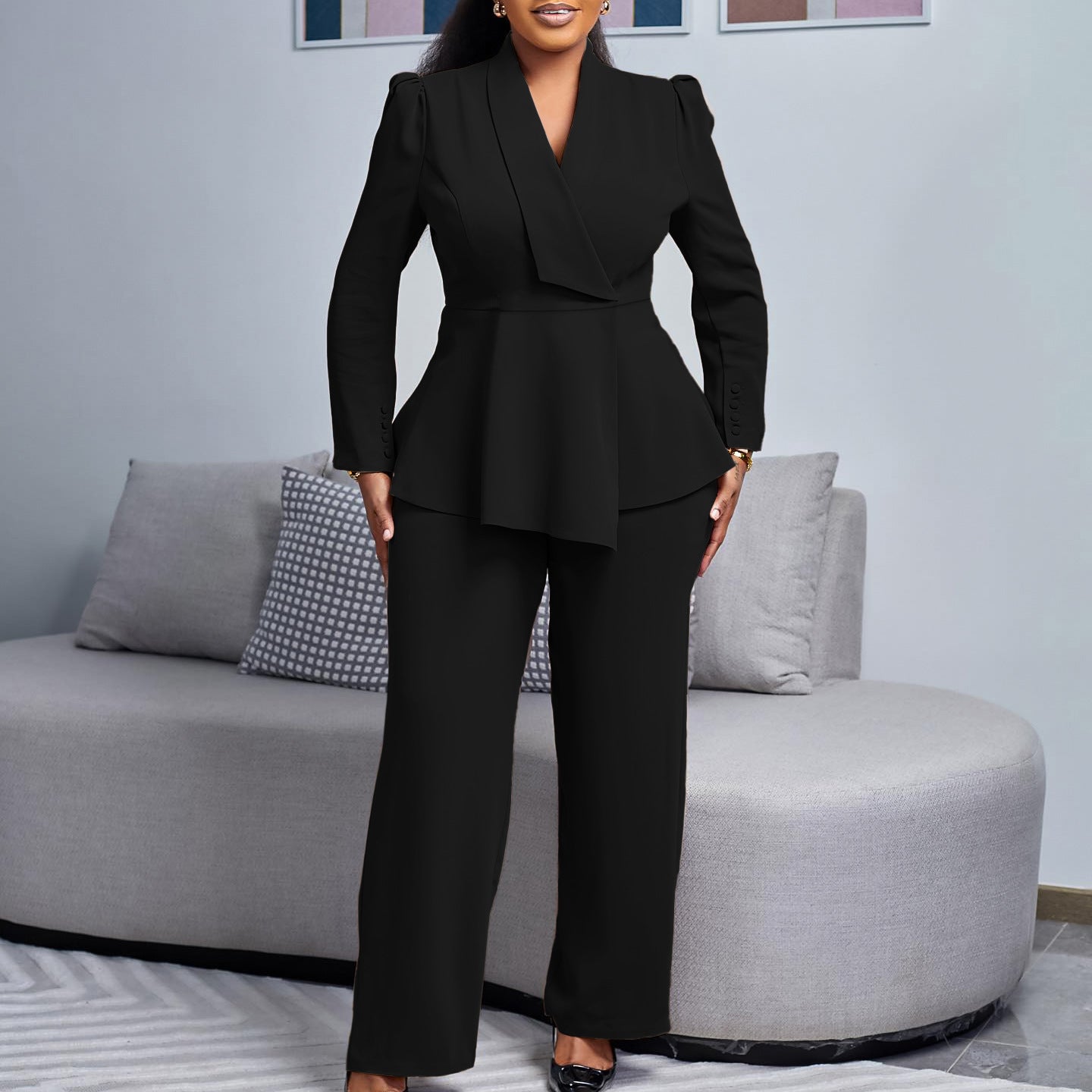 Tailleur Femme 2 Pièces Bureau
