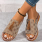 Women's Shoes Sandals Tassel Flat Plus Size