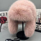 2024 New Autumn And Winter Plush Imitation Fox Fur Hat