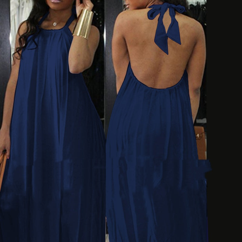 : Robe Bohème Candy Bretelles – Maxi Colorée Taille Haute