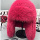 2024 New Autumn And Winter Plush Imitation Fox Fur Hat