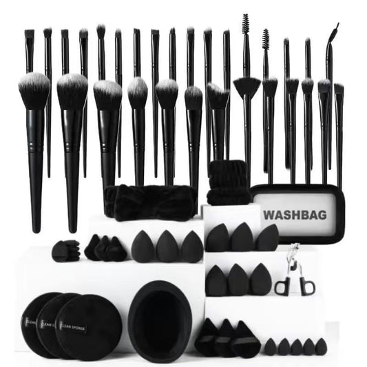 Set Pinceaux Maquillage 30 Pièces - Fard à Paupières Pro