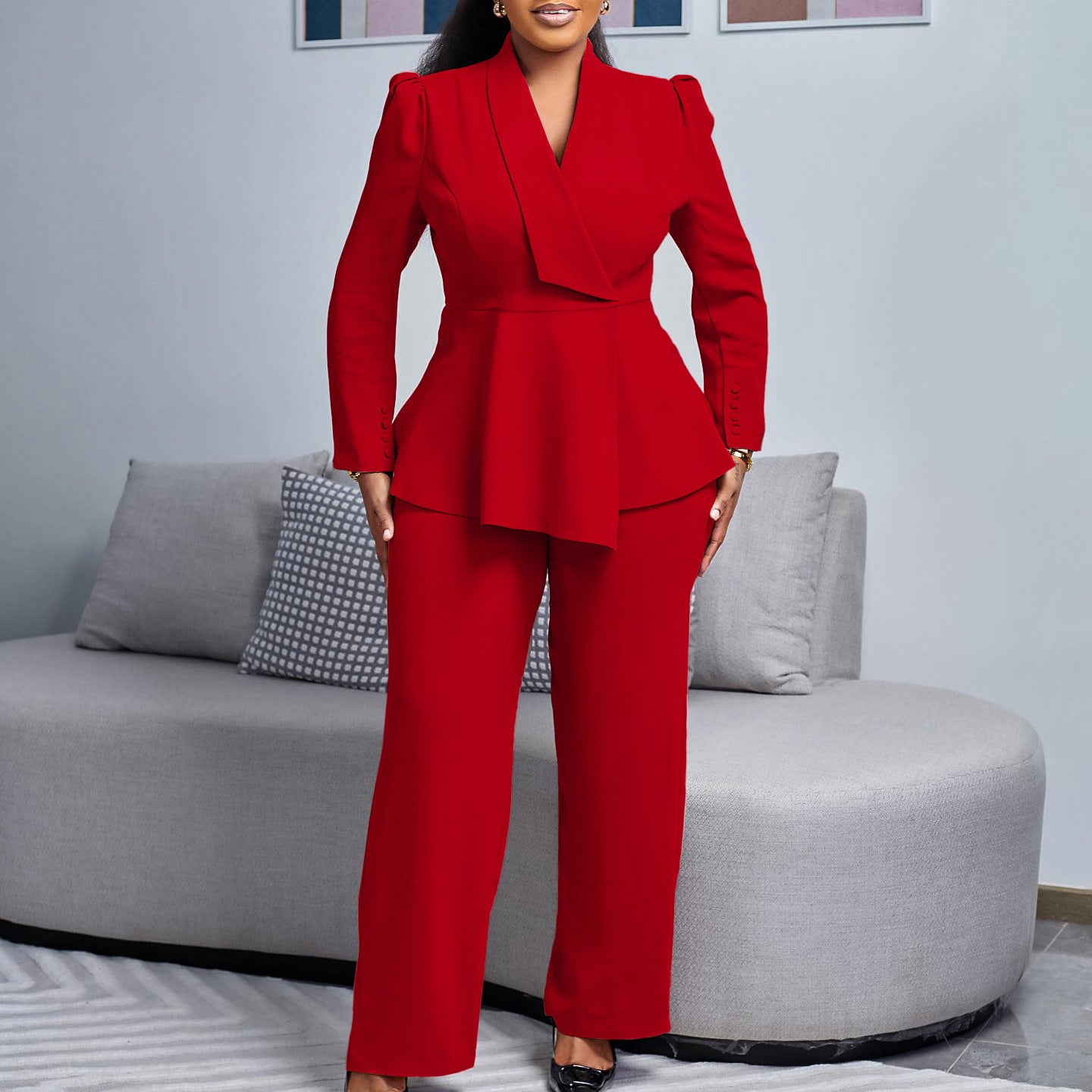 Tailleur Femme 2 Pièces Bureau