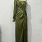 Robe Longue Asymétrique Une Épaule